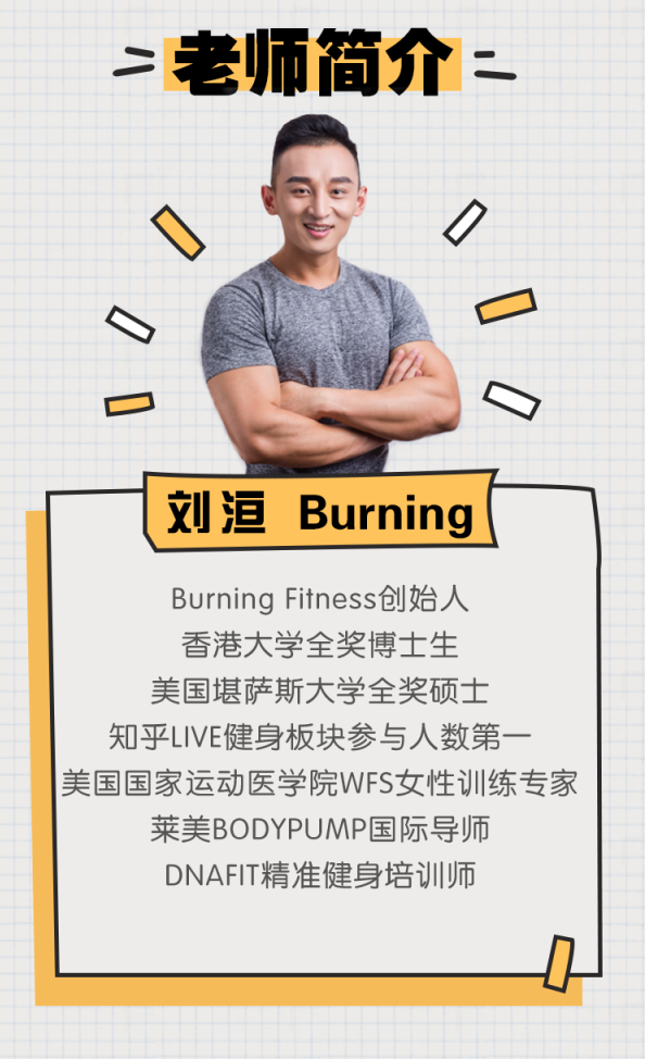 11节视频课碎片时间健身,For懒胖子,4分钟家庭燃脂训练!