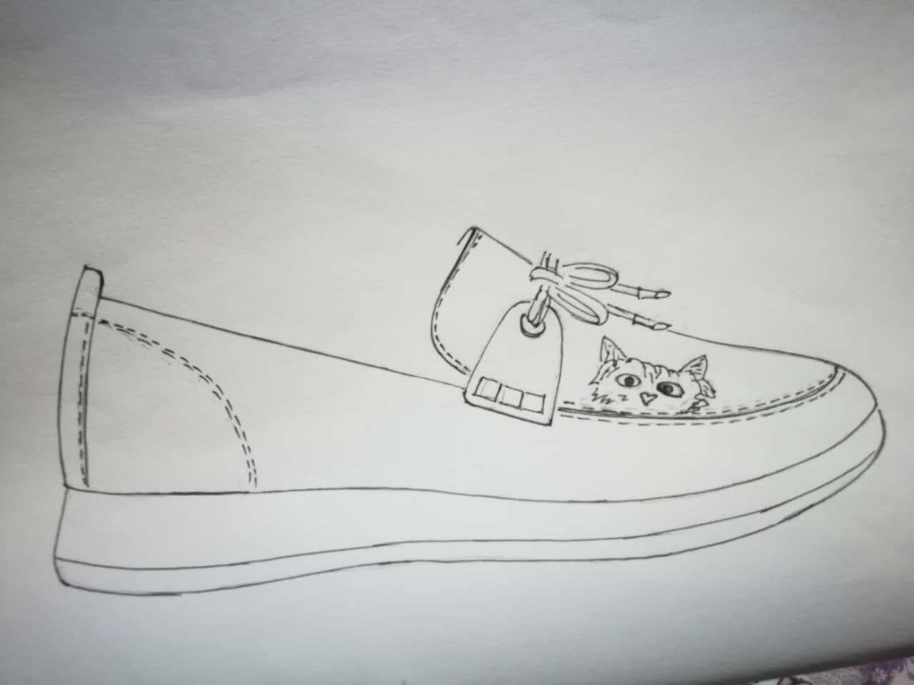 深口【秋鞋】落地手稿5组