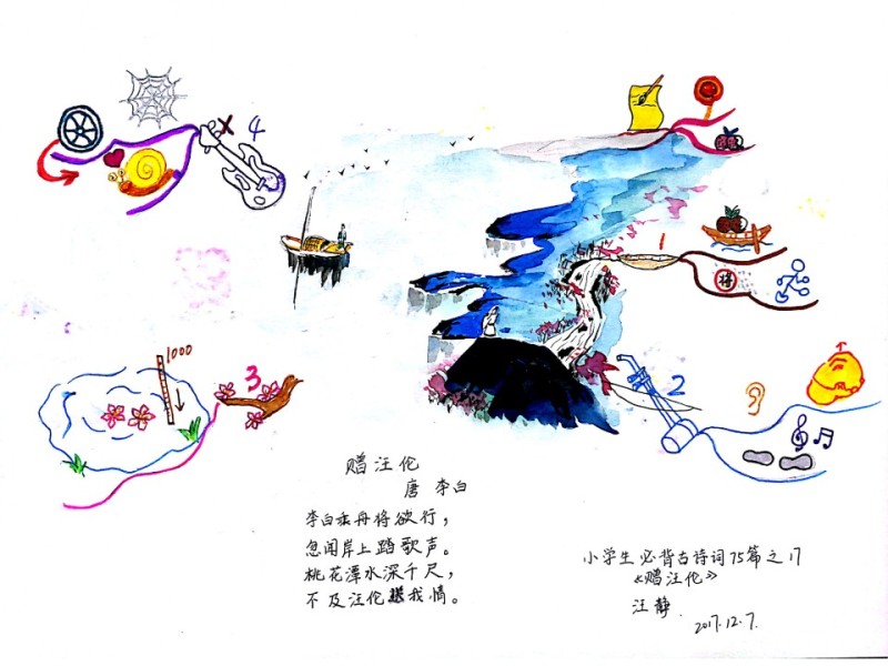 第十七课 赠汪伦