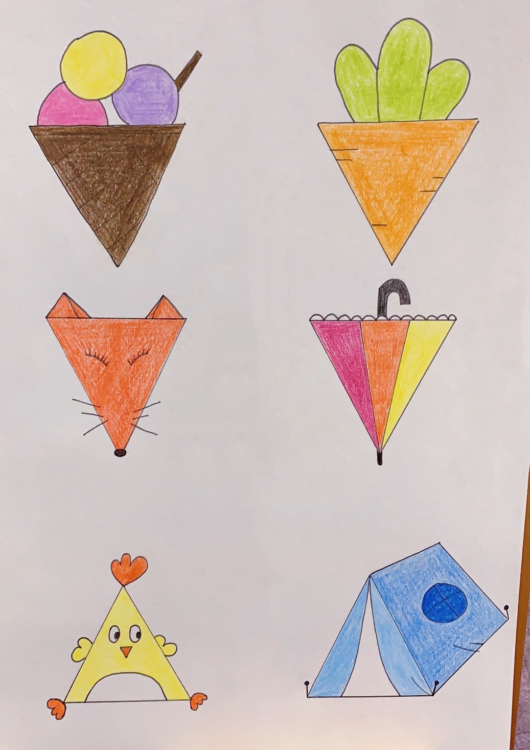 基础课程—《三角形的联想》