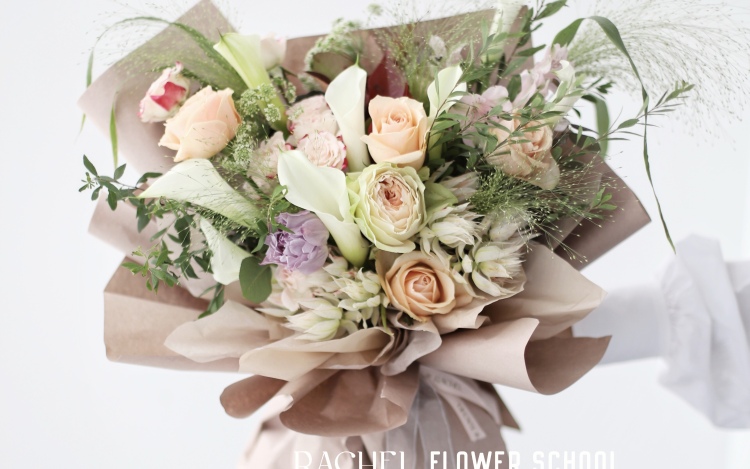 瑞秋花艺系统花束课 共9节 旧版 瑞秋花艺学校的直播间 千聊