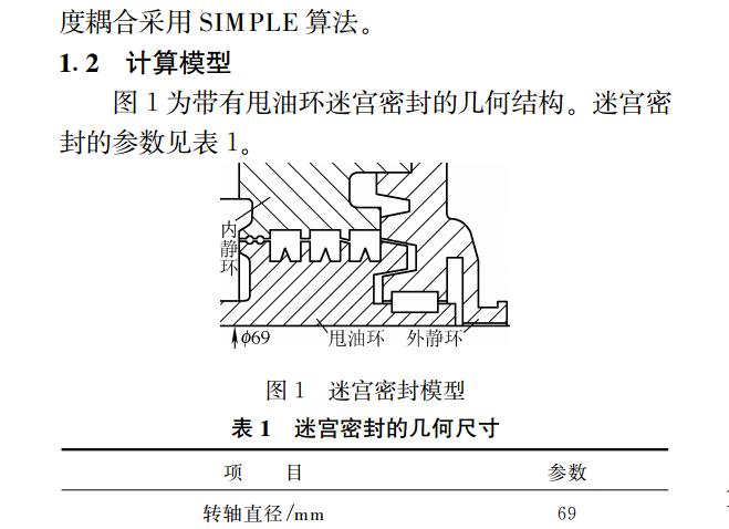 207-高速旋转轴迷宫密封仿真视频fluent15.