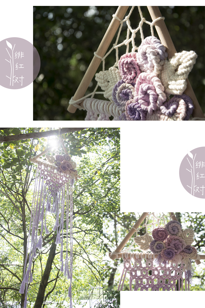 【蔓】花卉挂毯材料包粉紫色7.jpg