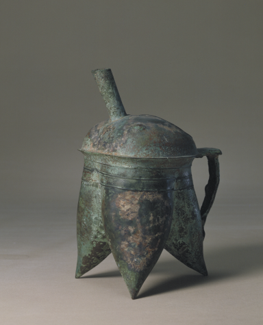 第30集 古人祭祀用来盛酒的器具——鬶——商代弦纹青铜鬶