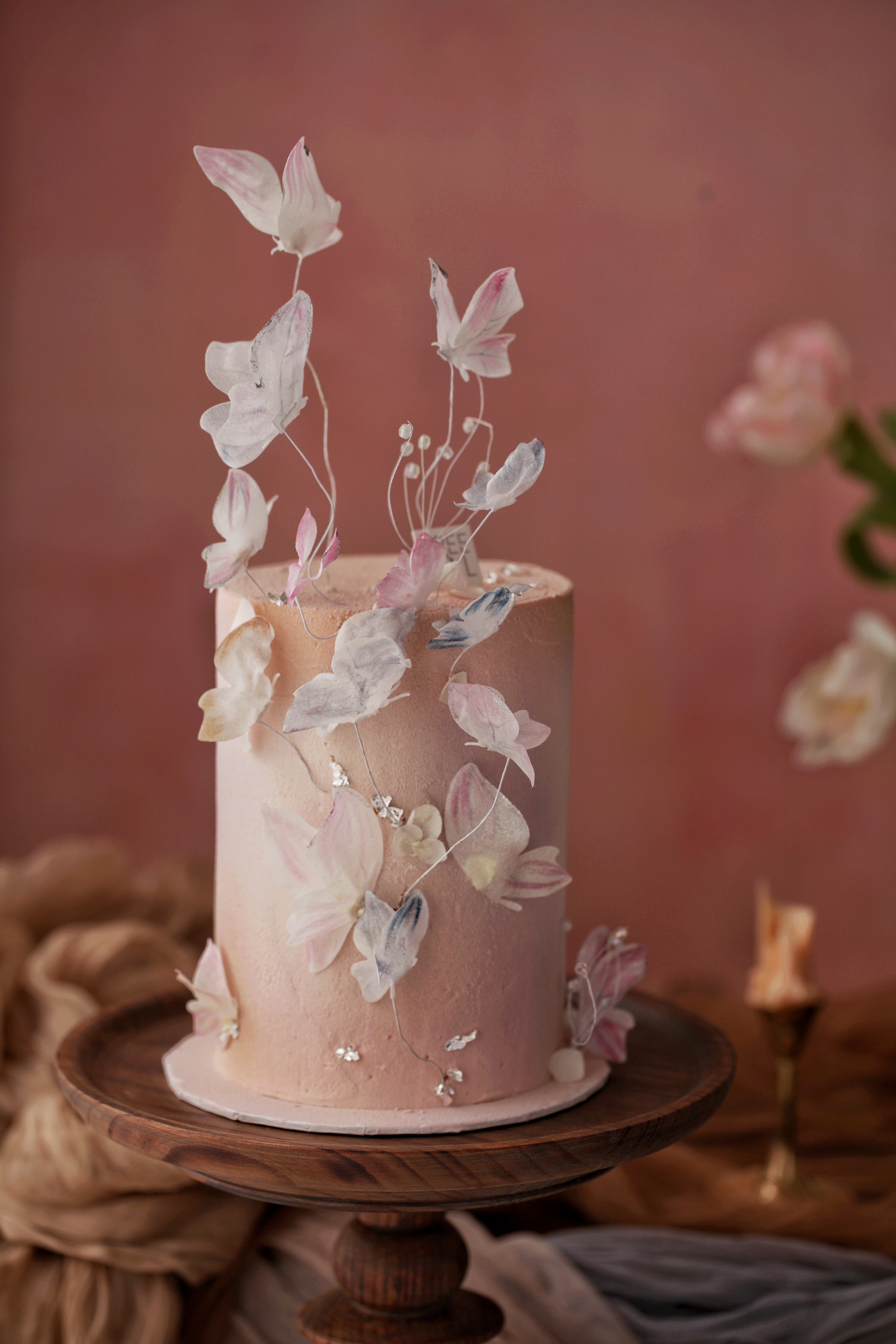 奶油加高艺术蛋糕