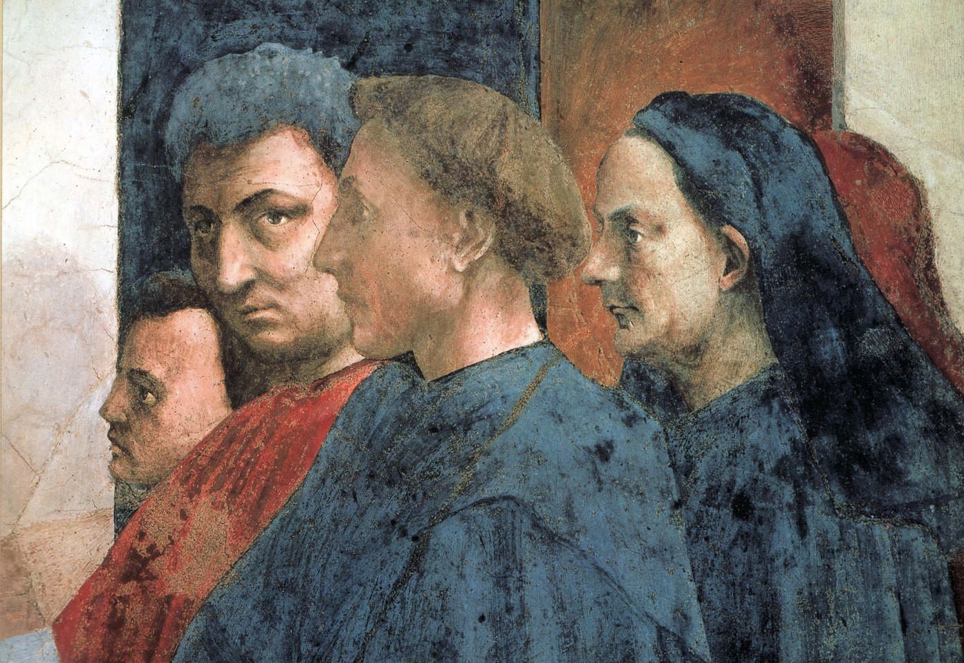 比萨祭坛画 马萨乔除了这些布兰卡奇礼拜堂的作品以外,还有一个 比萨