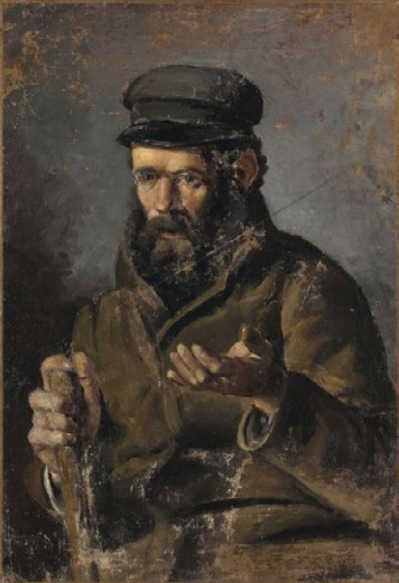 《戴帽子的男人》