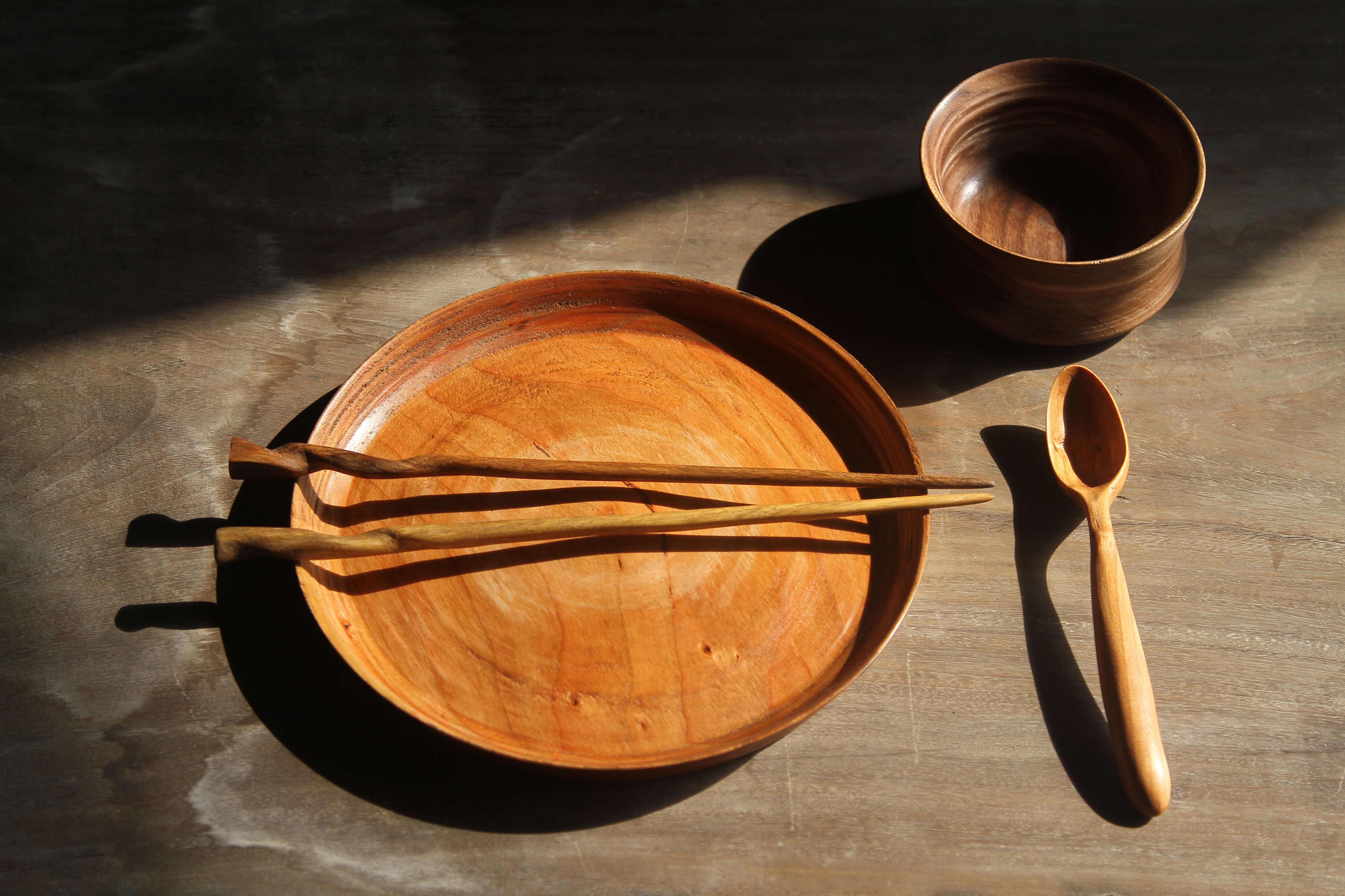 【精品课】零基础制作一套日式木艺餐具