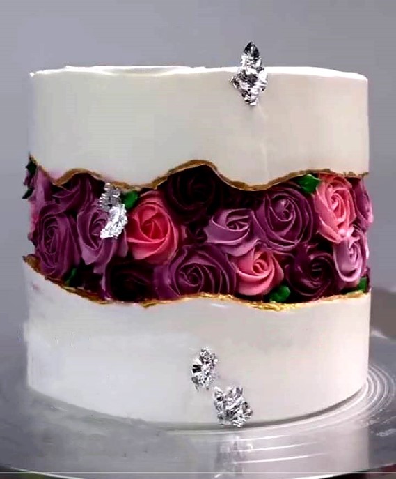 【vip会员免费】网红断层蛋糕—夹层技术 不一样的高颜值(下)_一口蜜