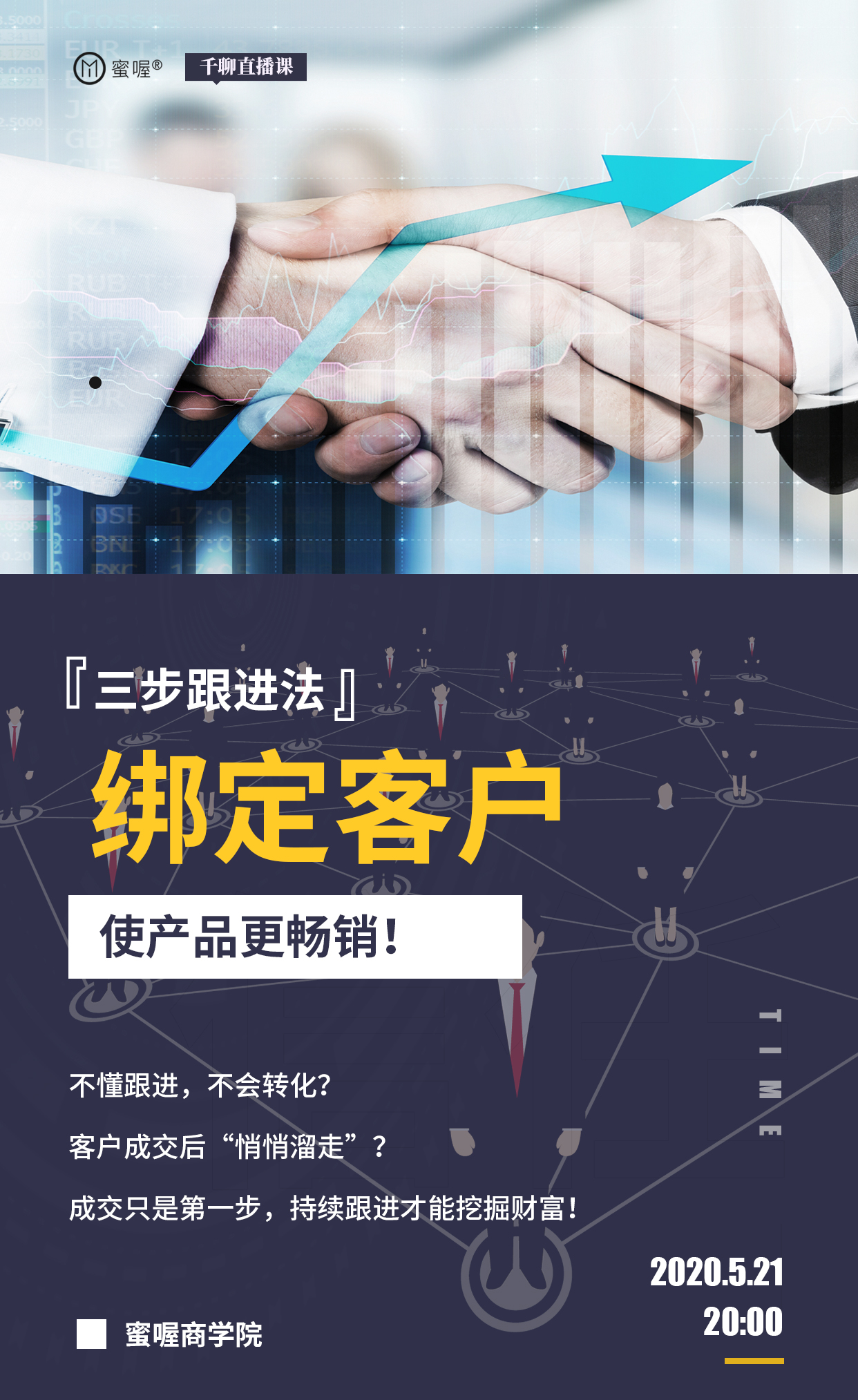 三步跟进法绑定客户,使产品更畅销!