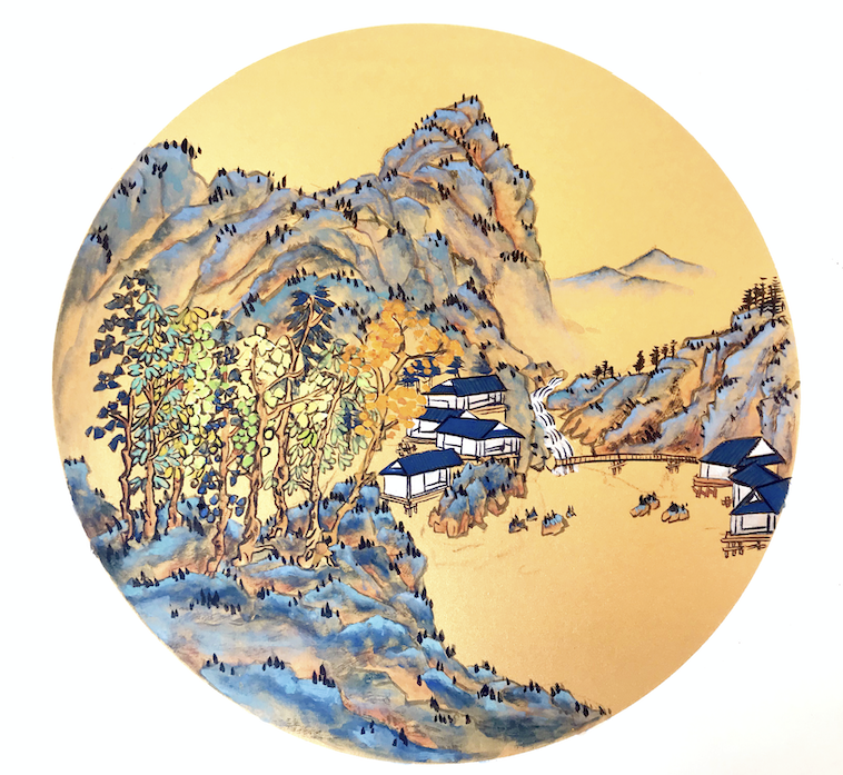 熟宣也可以画写意山水(上)