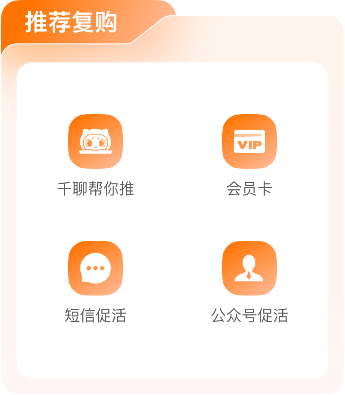 推荐复购